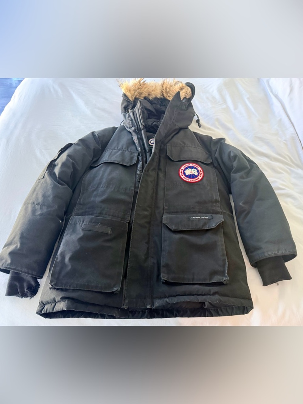Canada Goose Expedition Parka Black Men’s XS Arctic Down Jacket
